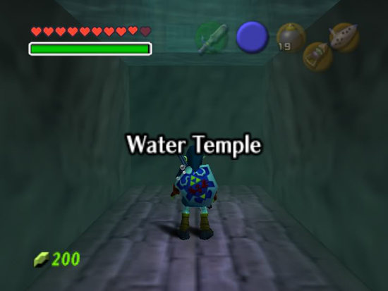 Ocarina of Time Water Temple