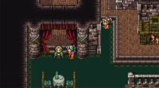 Final-Fantasy-VI-man-and-youth Final Fantasy VI Figaro Castle