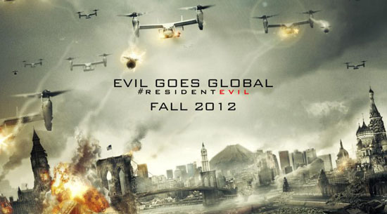 Resident Evil Retribution poster
