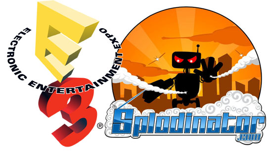 Splodinator-E3 E3 logo
